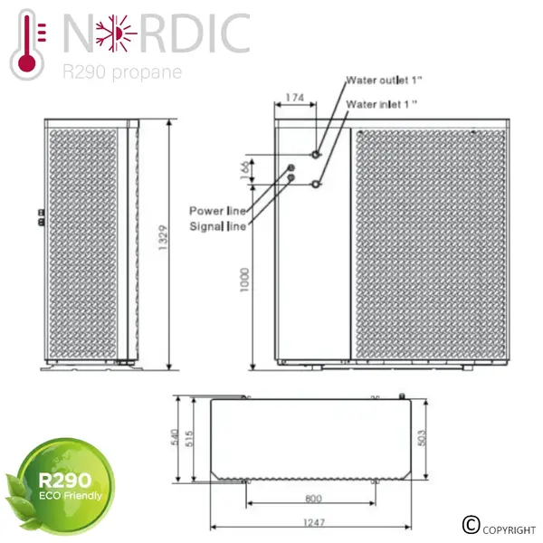 Nordic R290 Monoblock 2023