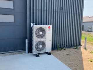 LG 16 kw varmepumpe